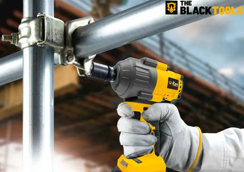 Parafusadeira Chave De Impacto A Bateria Lítio 21v Motor Brushless 650nm 65kgf.m Tb21ix The Black Tools