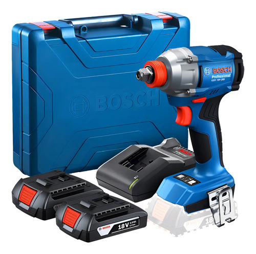 Parafusadeira e chave de impacto 12 gdx 18v 285 2 baterias g