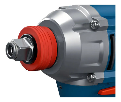 Parafusadeira e Chave De Impacto 1/2'' Gdx 18v-285 + 2 Baterias GBA 2ah - Maleta E Carregador GAL 18V-20 Bivolt Bosch