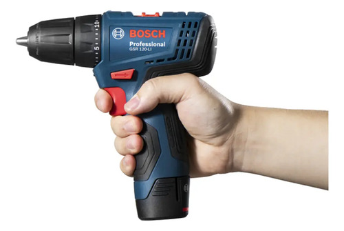 Parafusadeira E Furadeira 3/8 A Bateria Bosch Gsr 120-li