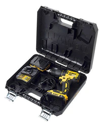 Parafusadeira e Furadeira de Impacto 13mm 20V DEWALT DCD7781D2 Com 2 Baterias, Carregador e Maleta
