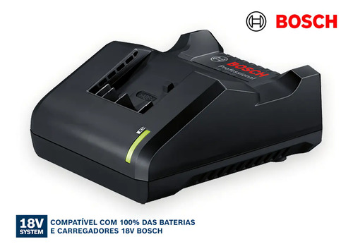 Parafusadeira E Furadeira De Impacto A Bateria 18v Bosch Gsb 183-li Maleta Com Kit Brocas E Bits Profissional 103 Peças