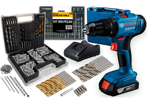 Parafusadeira e furadeira de impacto bosch a bateria 18v mal