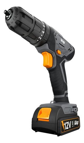Parafusadeira e Furadeira de Impacto Wap Wf 12k4.2 com Indicador de Nível de Bateria e Maleta