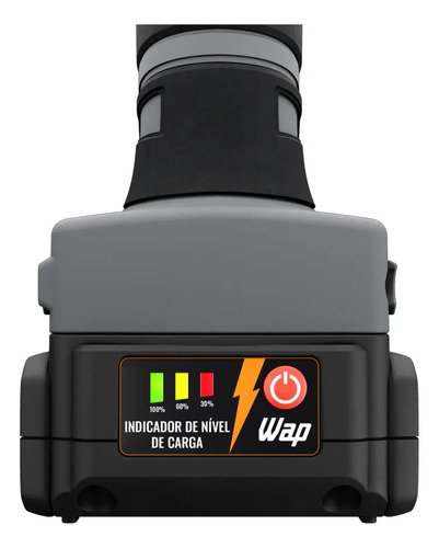 Parafusadeira e Furadeira de Impacto Wap Wf 12k4.2 com Indicador de Nível de Bateria e Maleta