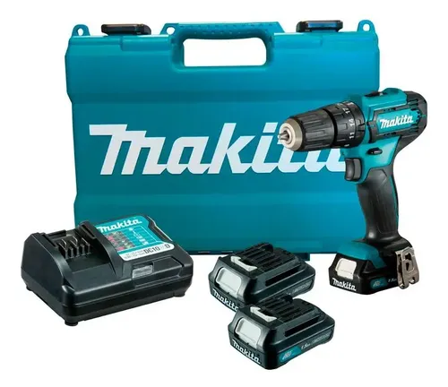 Parafusadeira e furadeira impacto makita 12v hp333 2bat