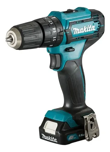 Parafusadeira E Furadeira Impacto Makita 12v Hp333 2bat
