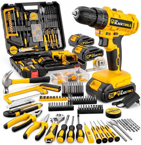 Parafusadeira furadeira de impacto the black tools profissio 1
