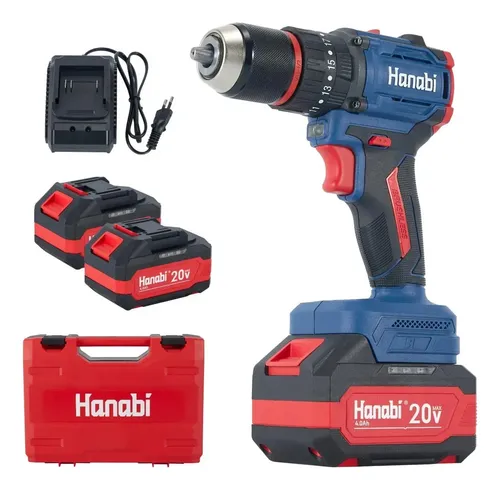 Parafusadeira furadeira impacto profisional hanabi 70nm 13mm