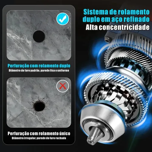 Parafusadeira Furadeira Impacto Profisional Hanabi 70nm 13mm