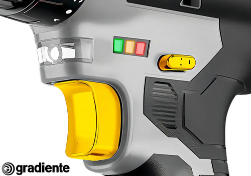 Parafusadeira Furadeira Sem Fio Bateria 3/8 12v Bivolt Para Madeira Metal Gradiente 110v/220v