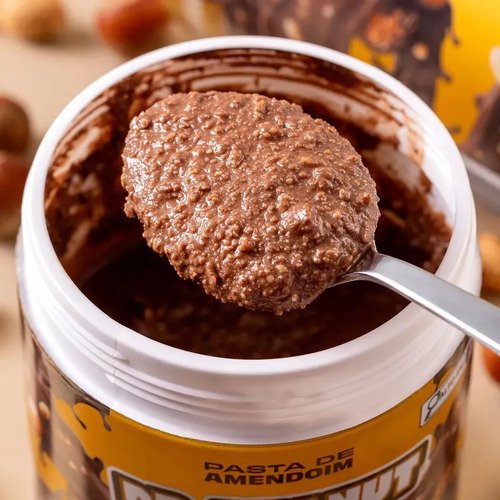Pasta de Amendoim Italiana Dr. Peanut 600g com Whey Protein Gourmet