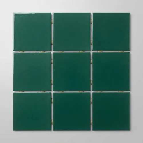 Pastilha ceramica decorativa atlas 10x10 obd 15637 verde 1m2