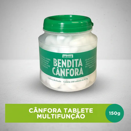 Pastilha de canfora para armarios e gavetas controla mofo