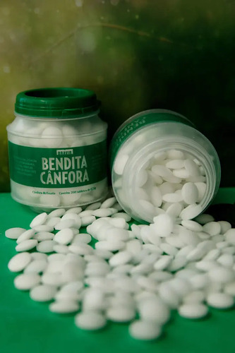 Pastilha de Cânfora para Armários e Gavetas - Controla Mofo e Umidade (Pack com 200)