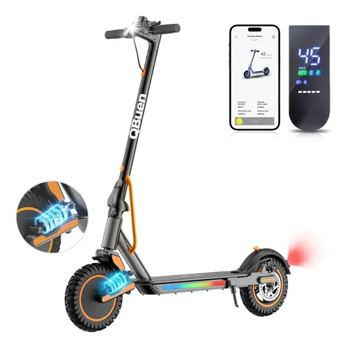 Patinete eletrico 500w sistema de suspensao autonomia 30km