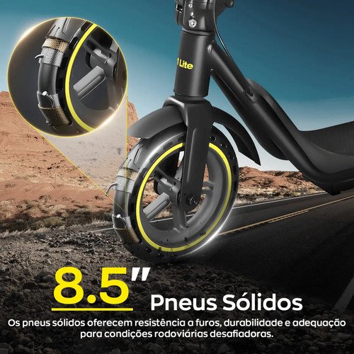 Patinete Elétrico HONEYWHALE M1 LITE Dobrável Com Bluetooth, Para Adultos