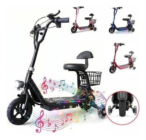 Patinete eletrico infantil xxh motor 300w velocidade maxima