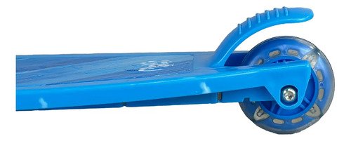 Patinete Infantil 3 Rodas Led Dobrável Luppy Azul Maxi Toys