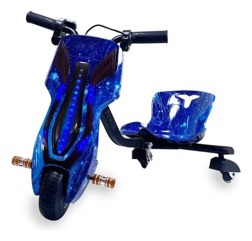 Patinete triciclo infantil drift eletrico 250w 36v 90kg 15km