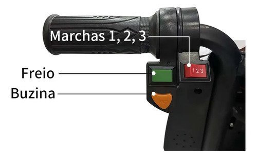 Patinete Triciclo Infantil Drift Elétrico 250w 36v 90kg 15km