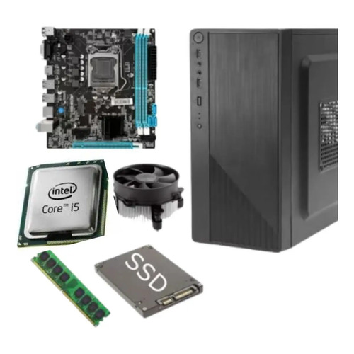 Pc Computador Intel I5 4570 H81 Ssd 240 Ram 16gb 1600 16 Gb 240 Gb 16 Gb Integrada