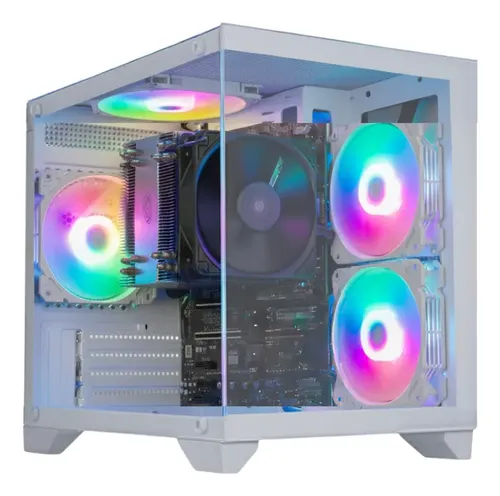 Pc Gamer Aquario I7 16gb Ram Ssd 480 Gt730 Tela 23 - Branco