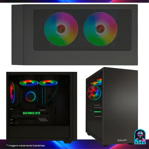 Pc Gamer Bluepc Aura - Ryzen 7 5700x 16gb Rtx 5060 Ssd 1tb