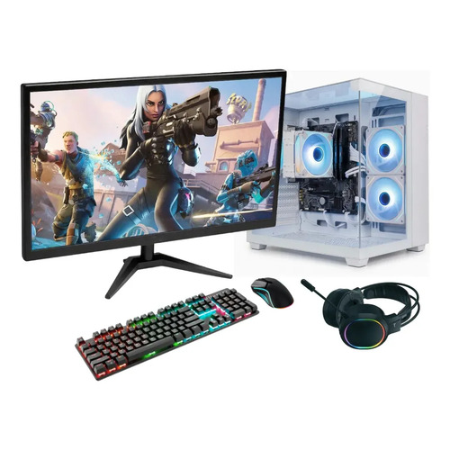 Pc gamer completo bluepc force amd ryzen 5 radeon rx 8gb ddr