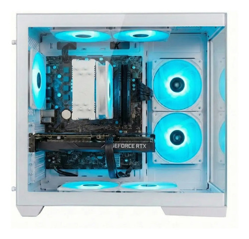 PC Gamer PULSE by BluePC - AMD Ryzen 7 5700X, GeForce RTX 5060 8GB, 32GB DDR4, SSD M.2 PCie 1TB, Fonte 600W 80 Plus - PGBP-PUL135