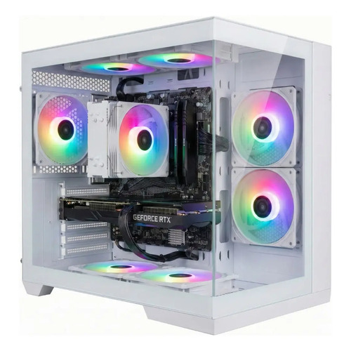 PC Gamer PULSE by BluePC - AMD Ryzen 7 5700X, GeForce RTX 5060 8GB, 32GB DDR4, SSD M.2 PCie 1TB, Fonte 600W 80 Plus - PGBP-PUL135