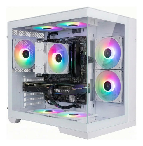 PC Gamer PULSE by BluePC - AMD Ryzen 7 5700X, GeForce RTX 5060 8GB, 32GB DDR4, SSD M.2 PCie 1TB, Fonte 600W 80 Plus - PGBP-PUL135