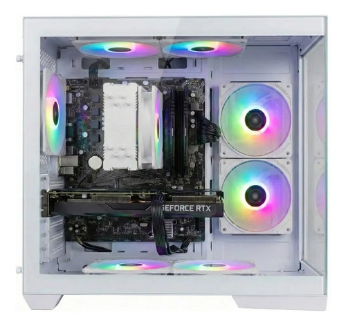 PC Gamer PULSE by BluePC - AMD Ryzen 7 5700X, GeForce RTX 5060 8GB, 32GB DDR4, SSD M.2 PCie 1TB, Fonte 600W 80 Plus - PGBP-PUL135