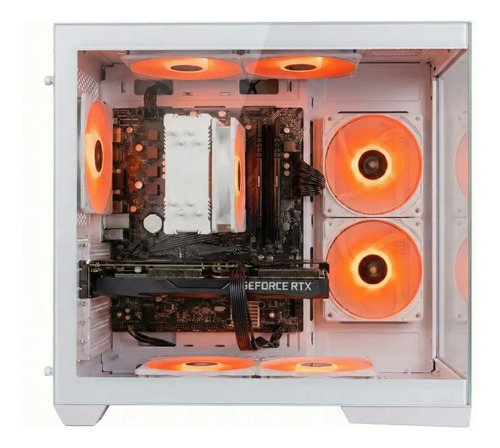 PC Gamer PULSE by BluePC - AMD Ryzen 7 5700X, GeForce RTX 5060 8GB, 32GB DDR4, SSD M.2 PCie 1TB, Fonte 600W 80 Plus - PGBP-PUL135