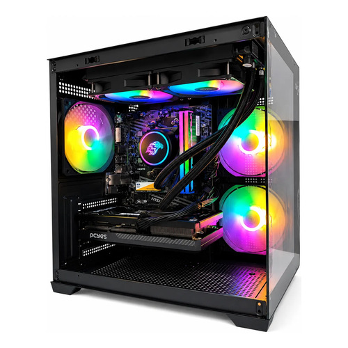 Pc gamer ryzen 7 5700x 32gb ram nvme 1tb rtx 5060 8gb