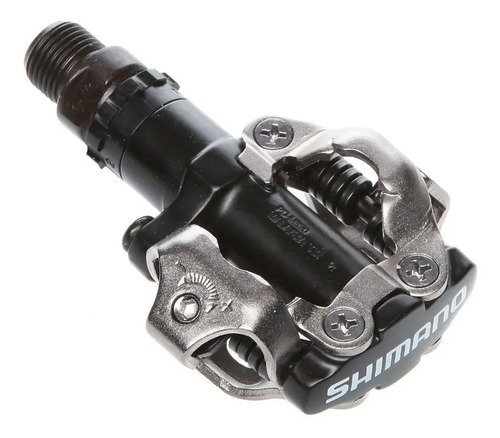 Pedal Shimano Pd-m520 Mtb Preto Com Tacos C/ Nf