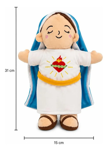 Pelúcia Menino Jesus Que Respira Acalma E Alivia A Ansiedade