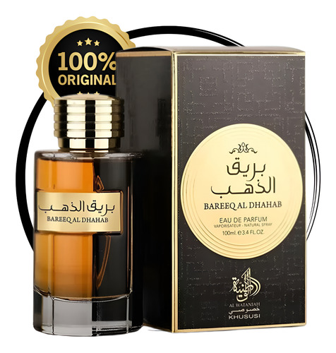 Perfume arabe al wataniah bareeq al dhahab 100ml eau de parf