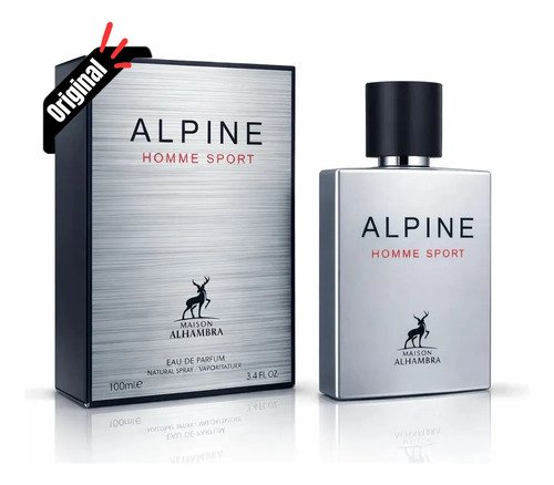 Perfume arabe alpine homme sport maison alhambra 100ml edp l