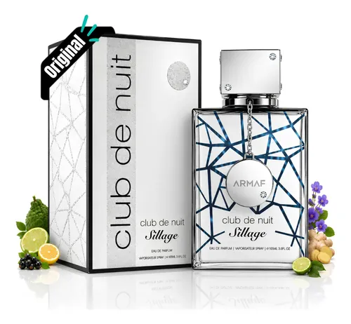 Perfume arabe armaf club de nuit sillage edp 105ml masculino