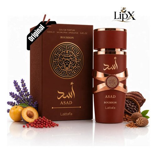 Perfume arabe asad bourbon 100ml lipx