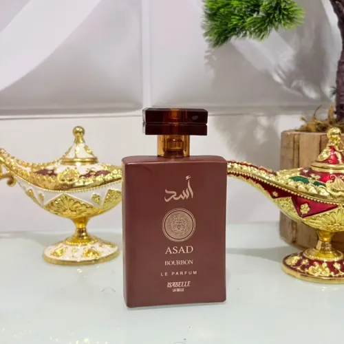 Perfume Arábe Asad Bourbon 100ml - Marca Isabelle La Belle | Fixação Intensa, Notas Amadeiradas Marcantes E Elegância Masculina