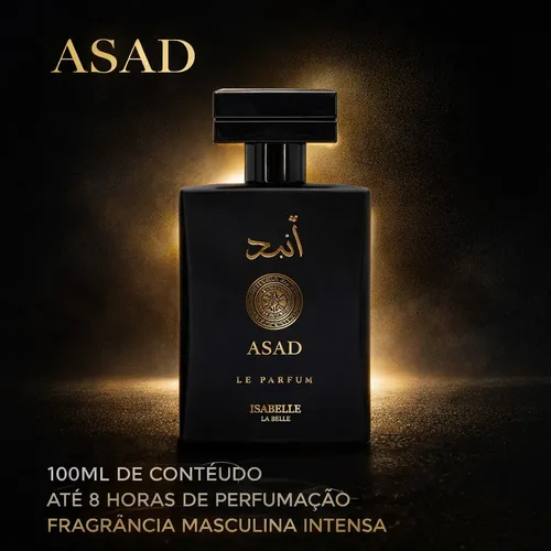 Perfume Árabe Asad Masculino Original 100ml Isabelle Parfum