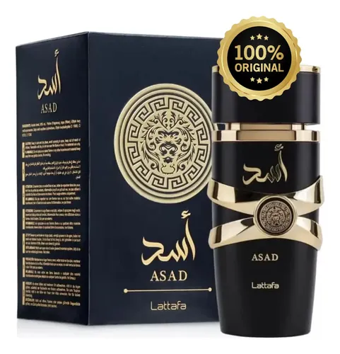 Perfume arabe asad masculino original lattafa lacrado