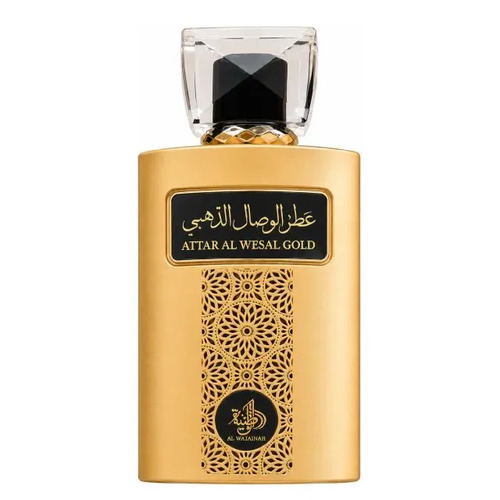 Perfume arabe attar al wesal gold edp masculino 100ml com nf