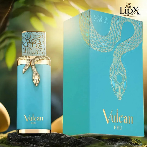 Perfume Árabe Eau De Parfum French Avenue Vulcan Feu 100ml Cítrico Frutado