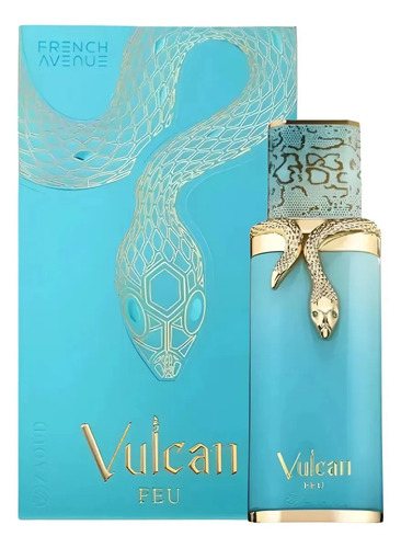 Perfume Árabe Eau De Parfum French Avenue Vulcan Feu 100ml Cítrico Frutado