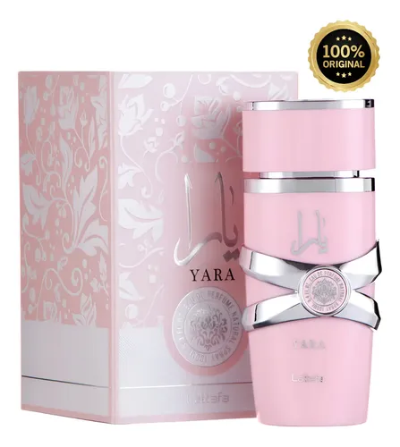 Perfume arabe feminino yara lattafa eau de parfum 100 ml