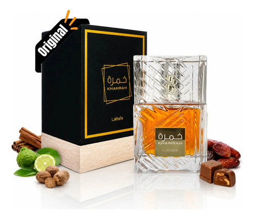Perfume arabe khamrah masculino eau de parfum 100ml