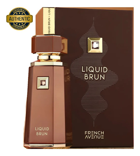 Perfume arabe liquid brun french avenue eau de parfum 100ml